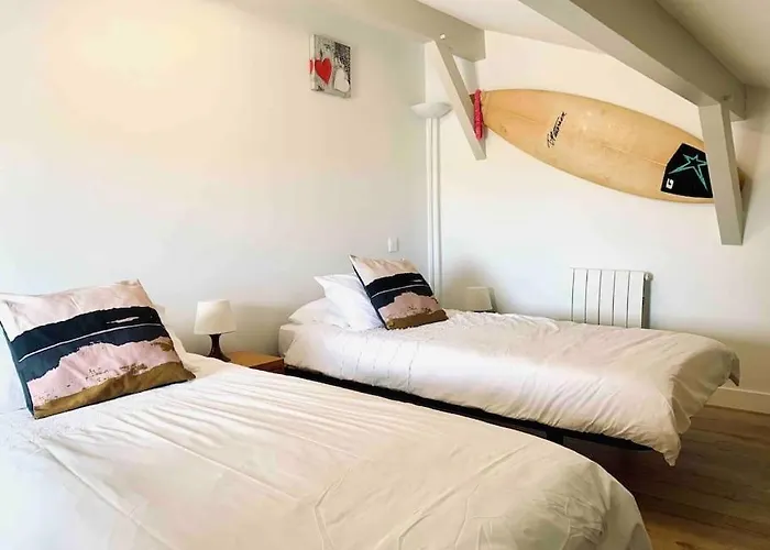 Modern 150m From The Atlantic Surf Villa