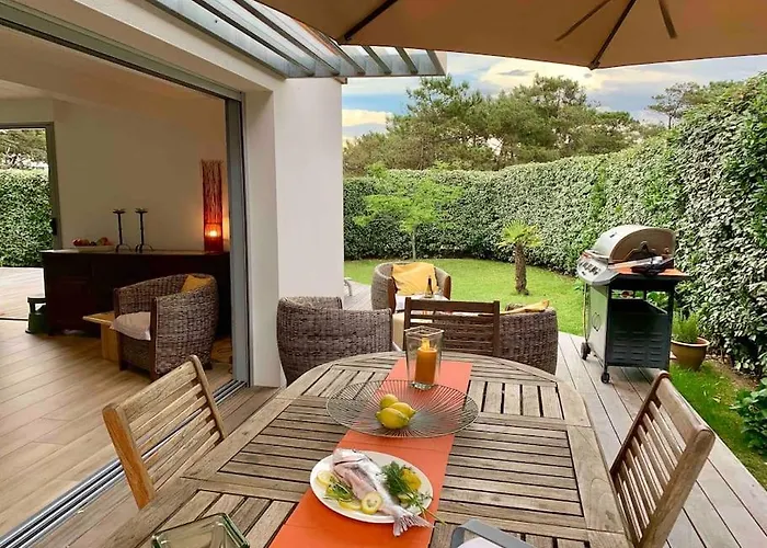 Modern 150m From The Atlantic Surf Villa Capbreton